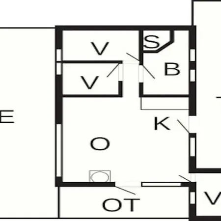 6 Person In Casa de Férias