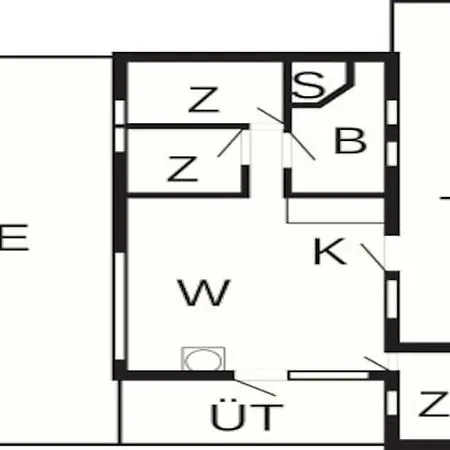 6 Person In Casa de Férias Hejls